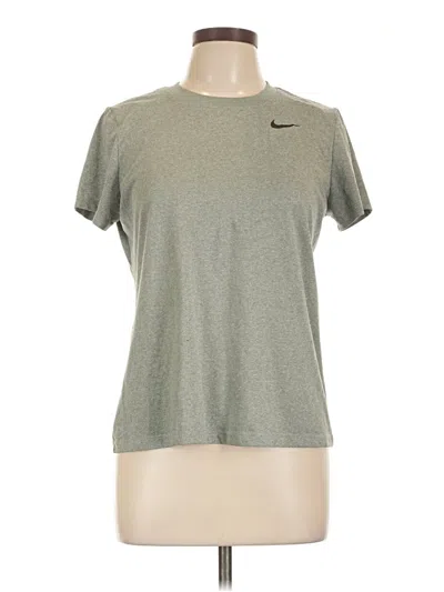 Pre-owned Nike Active T-shirt In Gray