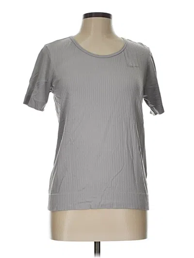 Pre-owned Nike Active T-shirt In Gray