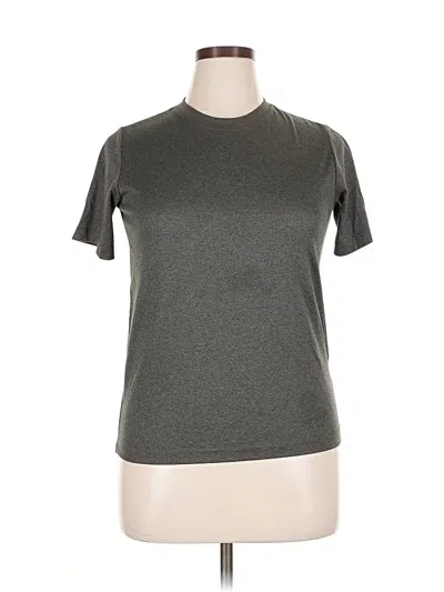 Pre-owned Nike Active T-shirt In Gray