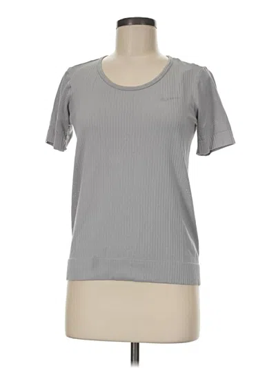 Pre-owned Nike Active T-shirt In Gray