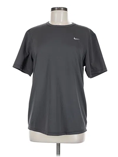 Pre-owned Nike Active T-shirt In Gray