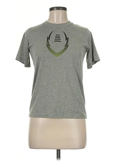 Pre-owned Nike Active T-shirt In Gray