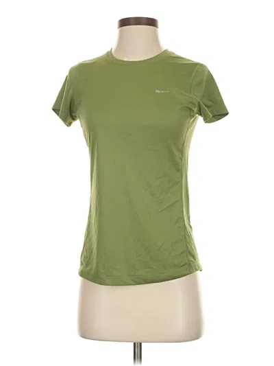Pre-owned Nike Active T-shirt In Green