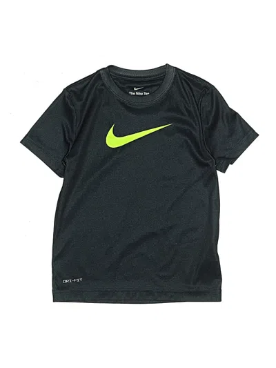 Pre-owned Nike Kids' Active T-shirt In Green