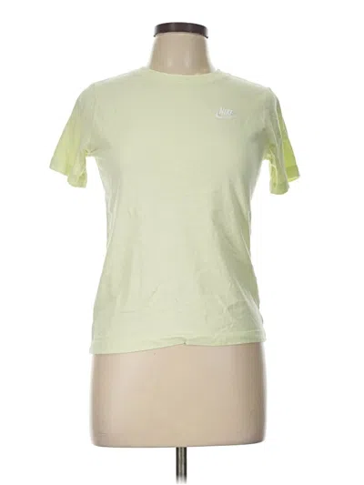 Pre-owned Nike Active T-shirt In Green