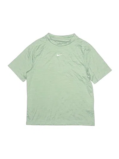 Pre-owned Nike Kids' Active T-shirt In Green