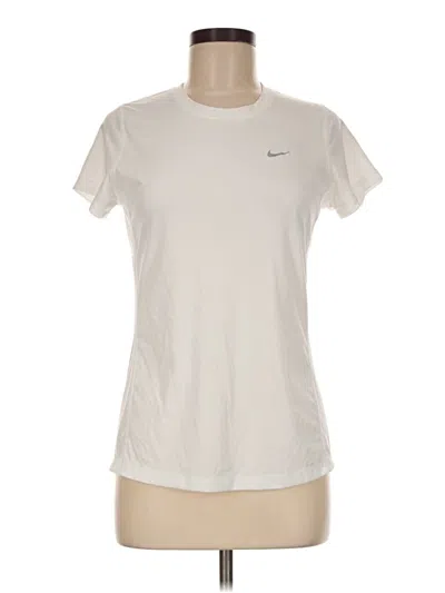 Pre-owned Nike Active T-shirt In Ivory