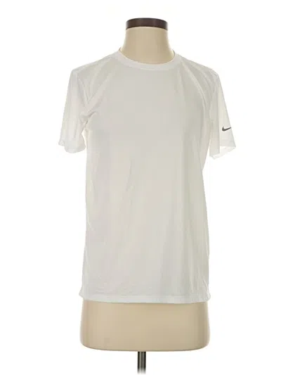 Pre-owned Nike Active T-shirt In Ivory