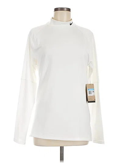 Pre-owned Nike Active T-shirt In Ivory