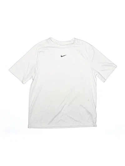 Pre-owned Nike Kids' Active T-shirt In Ivory