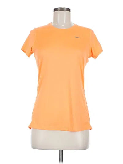 Pre-owned Nike Active T-shirt In Orange