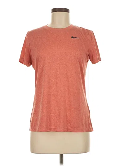 Pre-owned Nike Active T-shirt In Orange