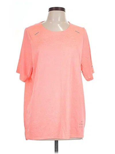 Pre-owned Nike Active T-shirt In Orange