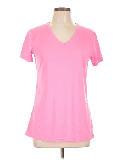 Pre-owned Nike Active T-shirt In Pink