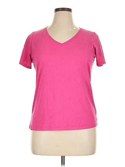 Pre-owned Nike Active T-shirt In Pink