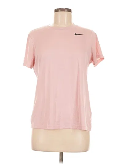 Pre-owned Nike Active T-shirt In Pink