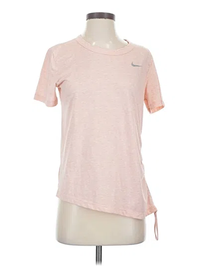 Pre-owned Nike Active T-shirt In Pink