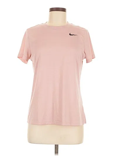 Pre-owned Nike Active T-shirt In Pink