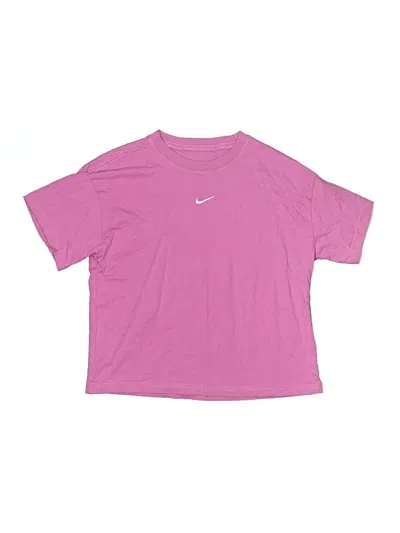 Pre-owned Nike Kids' Active T-shirt In Pink