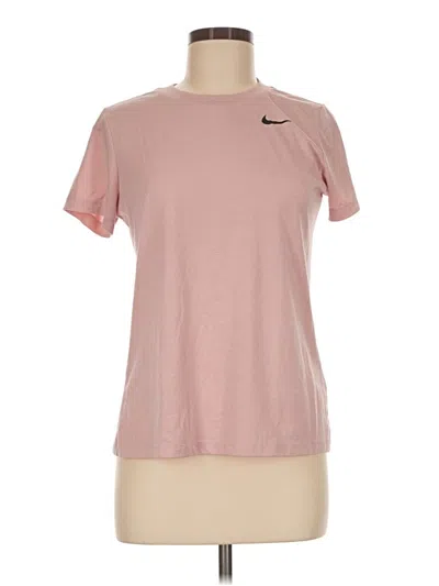 Pre-owned Nike Active T-shirt In Pink