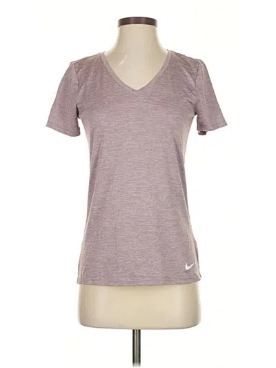 Pre-owned Nike Active T-shirt In Purple