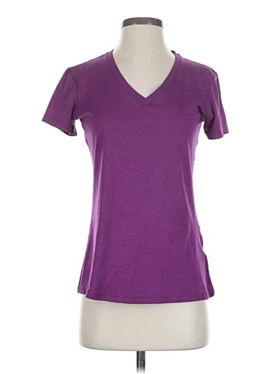 Pre-owned Nike Active T-shirt In Purple