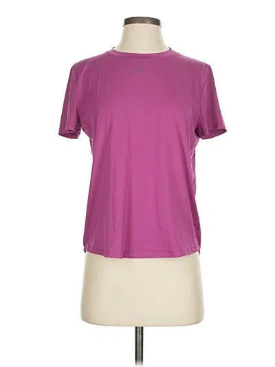 Pre-owned Nike Active T-shirt In Purple
