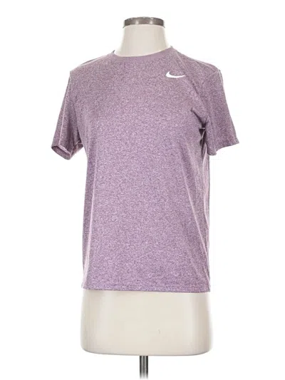 Pre-owned Nike Active T-shirt In Purple