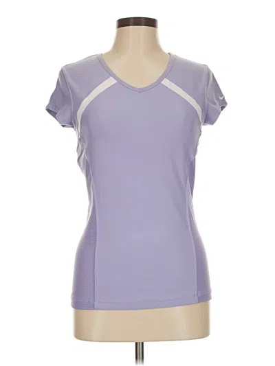 Pre-owned Nike Active T-shirt In Purple