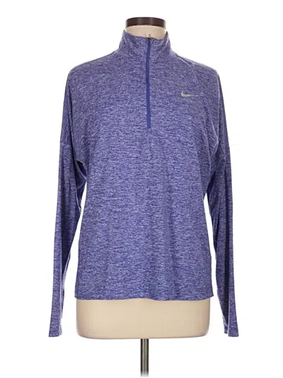 Pre-owned Nike Active T-shirt In Purple