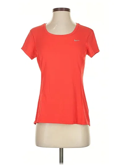 Pre-owned Nike Active T-shirt In Red