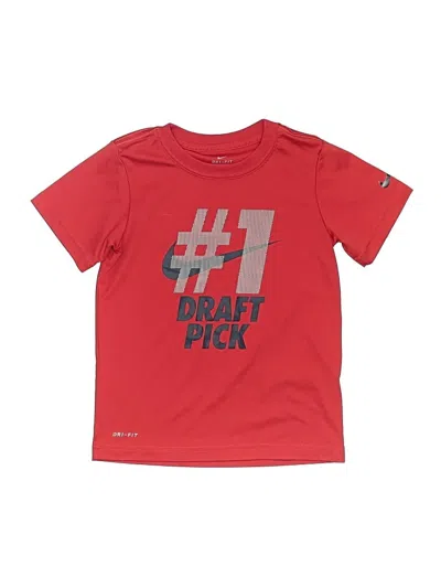 Pre-owned Nike Kids' Active T-shirt In Red