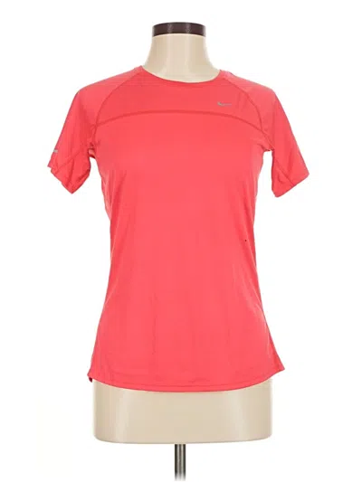 Pre-owned Nike Active T-shirt In Red