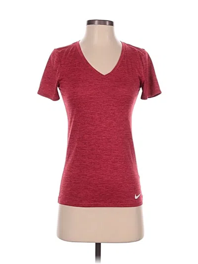 Pre-owned Nike Active T-shirt In Red