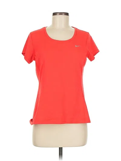Pre-owned Nike Active T-shirt In Red