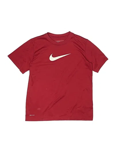 Pre-owned Nike Kids' Active T-shirt In Red