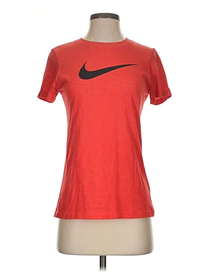 Pre-owned Nike Active T-shirt In Red