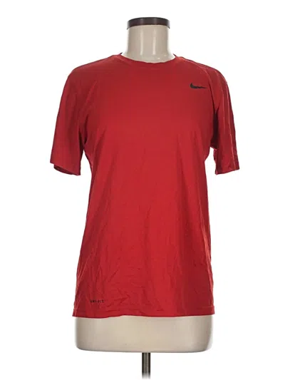 Pre-owned Nike Active T-shirt In Red