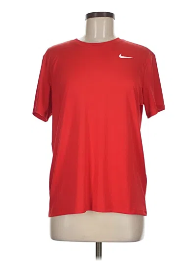 Pre-owned Nike Active T-shirt In Red