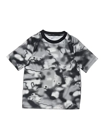 Pre-owned Nike Kids' Active T-shirt In Silver