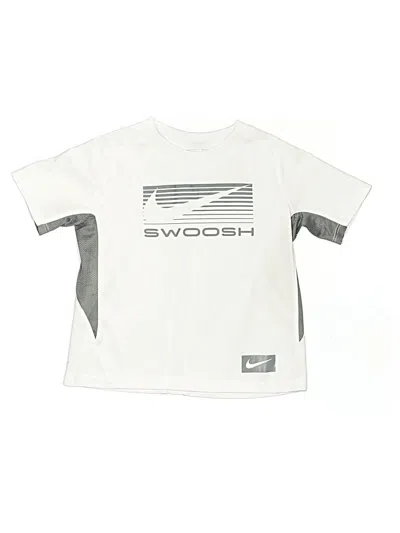 Pre-owned Nike Kids' Active T-shirt In Silver