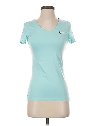 Pre-owned Nike Active T-shirt In Teal