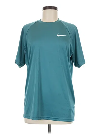 Pre-owned Nike Active T-shirt In Teal