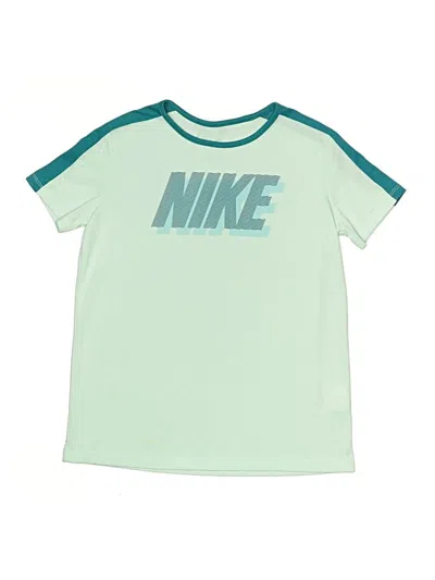 Pre-owned Nike Kids' Active T-shirt In Teal