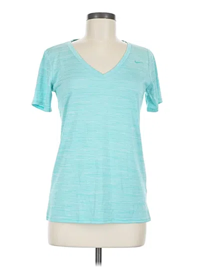 Pre-owned Nike Active T-shirt In Teal