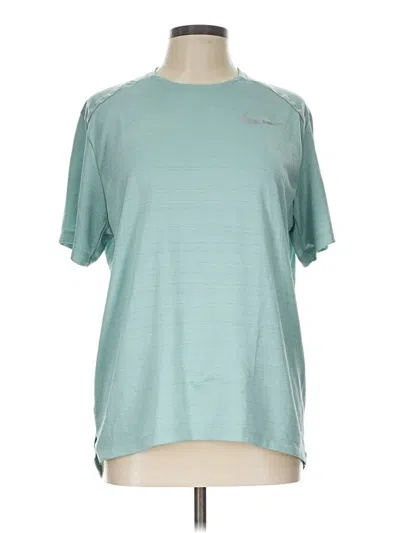 Pre-owned Nike Active T-shirt In Teal
