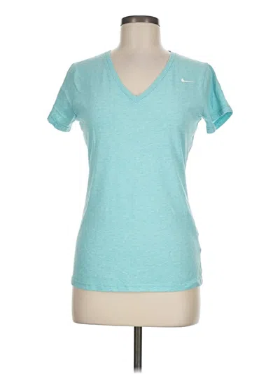 Pre-owned Nike Active T-shirt In Teal