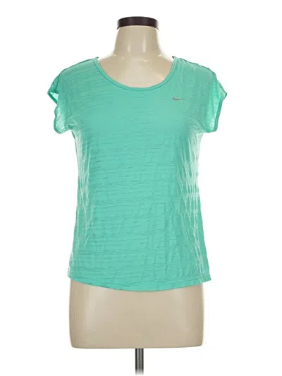 Pre-owned Nike Active T-shirt In Teal