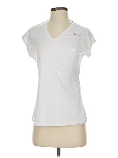 Pre-owned Nike Active T-shirt In White