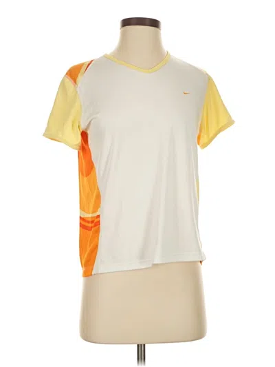 Pre-owned Nike Active T-shirt In White